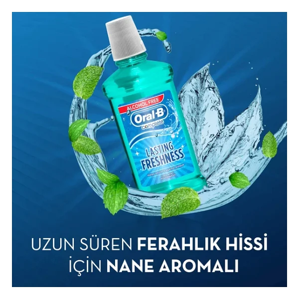 Oral-B Komple Bakım Alkolsüz 500 Ml Gargara - Görsel 8