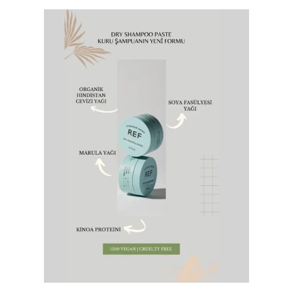 Ref Dry Shampoo Paste N°205 85 Ml - Görsel 3