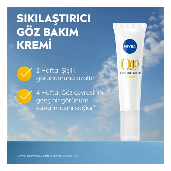Nıvea Q10 4 Adımlı Kırışıklık Karşıtı Bakım Seti,Gündüz Kremi,Göz Kremi,Cilt Serumu Ve Gece Kremi 50 Ml - Görsel 3
