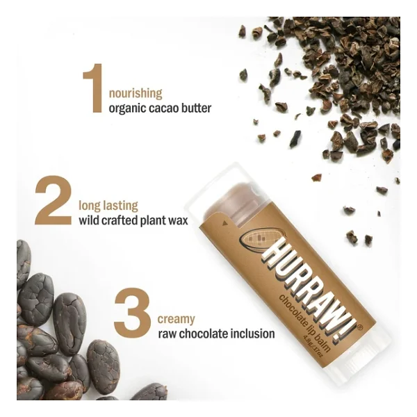Hurraw Chocolate 4.8 Gr Dudak Nemlendirici - Görsel 9