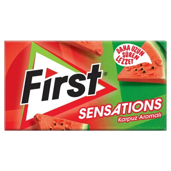 First Sensations Karpuz Aromalı 27 gr Sakız - Görsel 3