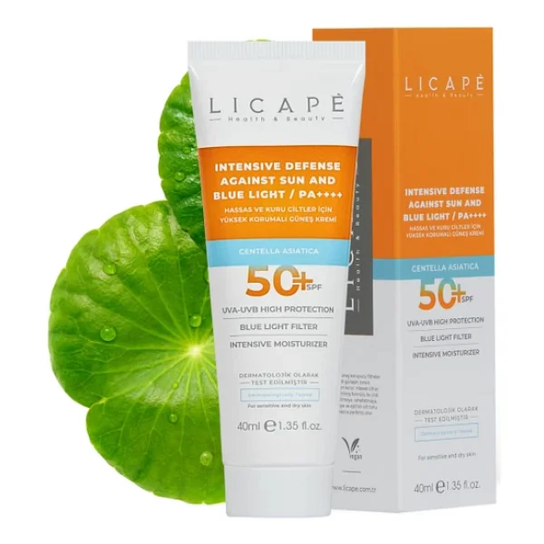 Licape Hassas Ve Kuru Ciltler İçin 40 Ml 50 Faktör Güneş Kremi - Görsel 4