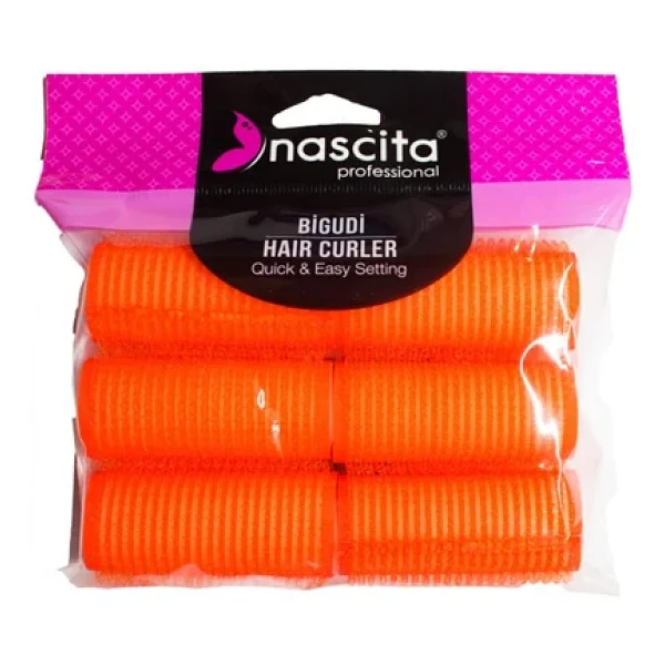 Nascita 25x63 Mm / 6lı Cırtlı Süngerli Bigudi - 58 - Görsel 5