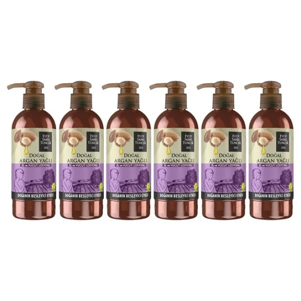 Eyüp Sabri Tuncer Doğal Argan Yağlı El Ve Vücut Losyonu 250 Ml 6 Adet - Görsel 3