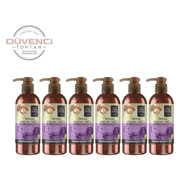 Eyüp Sabri Tuncer Doğal Argan Yağlı El Ve Vücut Losyonu 250 Ml 6 Adet - Görsel 4