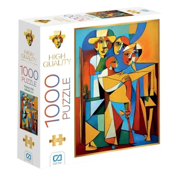 Ca Games Kübist Aile 1000 Parça Puzzle 7073 - Görsel 6