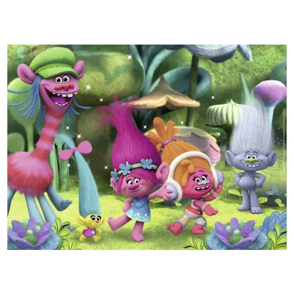 Ravensburger 150 Parça Puzzle Trolls (100330) - Görsel 4