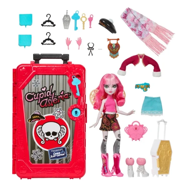 Monster High Gizemli Arkadaşlar Cupid Asteria Bebek Ve Aksesuar Seti Jmg66 - Görsel 5