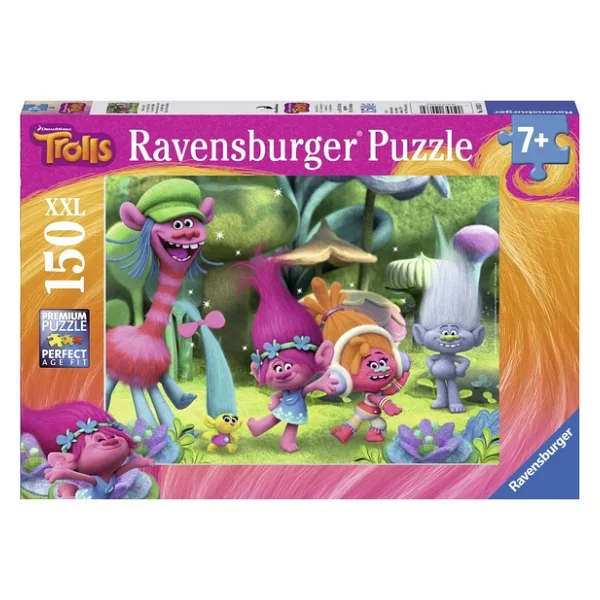 Ravensburger 150 Parça Puzzle Trolls (100330) - Görsel 2