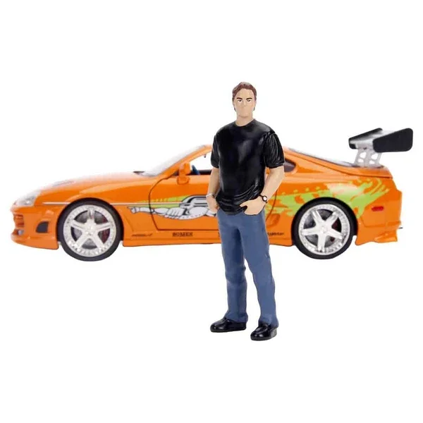 Jada Fast And Furious Brian's 1995 Toyota Supra 1:24 Model Araba 253203005 - Görsel 3