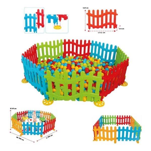 Pilsan 06-192 Handy 8 Parçalı Çit - Görsel 3