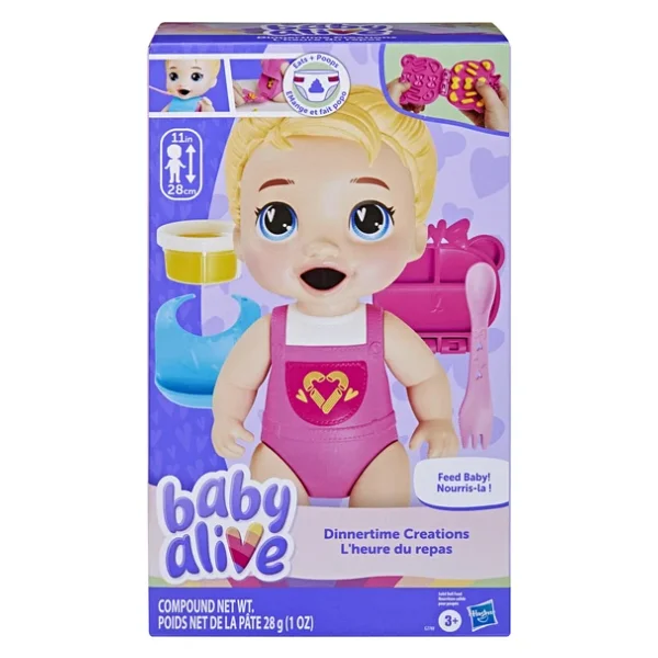 Baby Alive Yemek Zamanı G2788 - Görsel 5