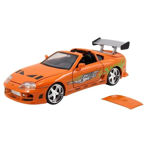 Jada Fast And Furious Brian's 1995 Toyota Supra 1:24 Model Araba 253203005 - Görsel 5