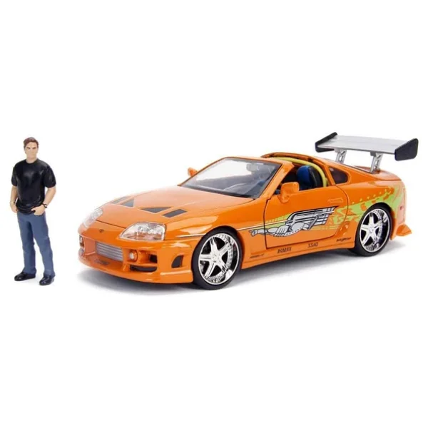 Jada Fast And Furious Brian's 1995 Toyota Supra 1:24 Model Araba 253203005 - Görsel 2