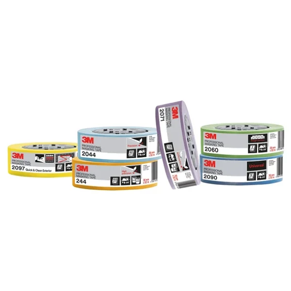 3m 2090 Mavi Maskeleme Bandı 24mm X 50m - Görsel 7
