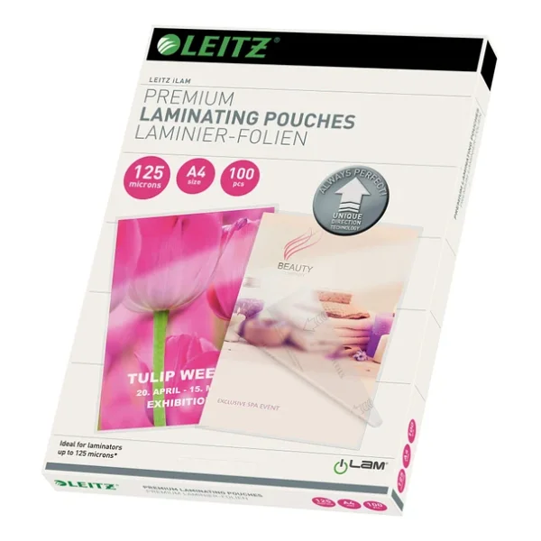 Leitz L-7481 A4 125 Micron 100'lü Laminasyon Filmi - Görsel 4