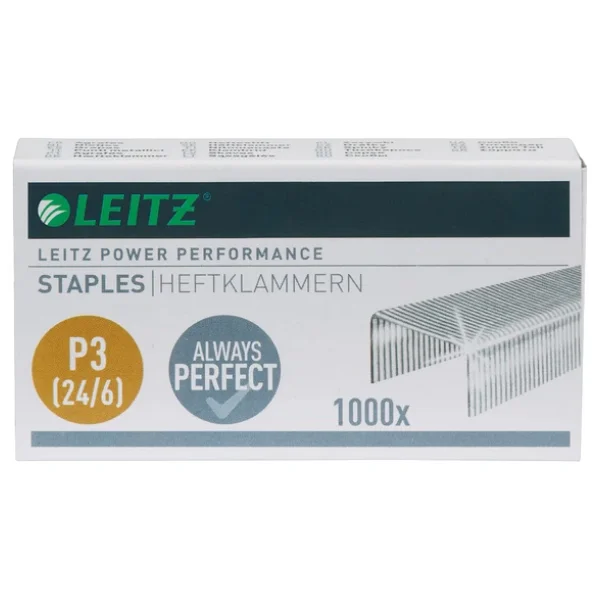 Leitz Power Performance Zımba Teli P3, 1000 Adet, Galvanizli, 55700000 24/6 Mm - Görsel 4