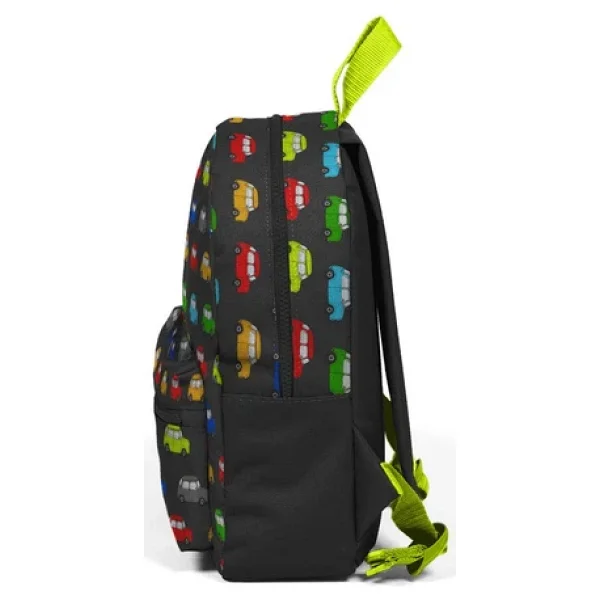 Coral High 23160 Araba Desenli 2 Bölmeli Anaokulu Sırt Çantası - Görsel 4