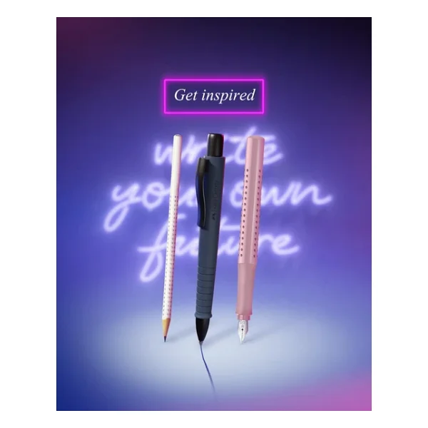 Faber-Castell Grip 2011 Xb Tükenmez Kalem Ve M Uçlu Dolma Kalem Kutulu Hediye Seti - Görsel 8