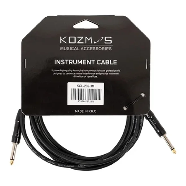 Kozmos Kcl-286-3m Mono 6.35mm 3m Kablo - Görsel 7