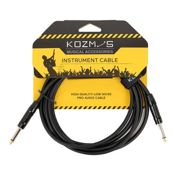 Kozmos Kcl-286-3m Mono 6.35mm 3m Kablo - Görsel 6