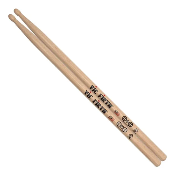 Vic Firth Baget(Çift) Chrıs Coleman, Sıgnature, Hıckory, 0.6 - Görsel 5