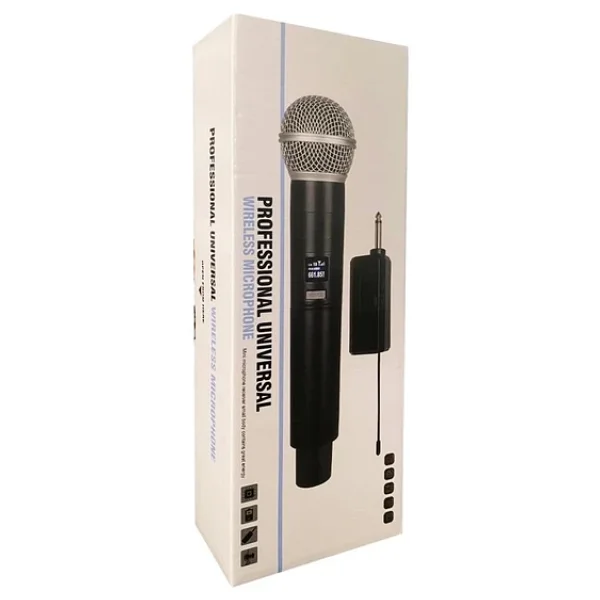 Coverzone Kablosuz Karaoke Mikrofonu 6.35mm Amfi Hoparlör İçin Ve Sahne Performansı Çok Amaçlı Aktiviteler İçin Tak Ve Çalıştır Kablosuz Mikrofon Dış Mekan Kullanıma Uygun Wn03(Tekli Mikrofon) - Görsel 8