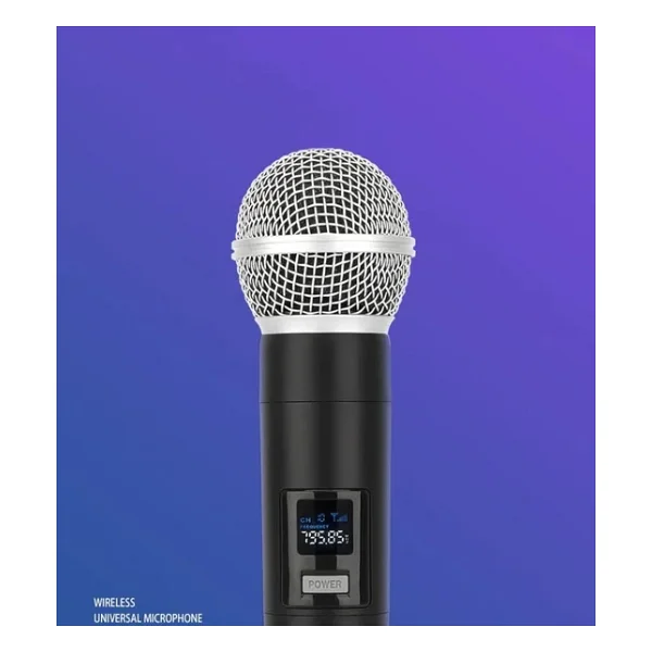 Coverzone Kablosuz Karaoke Mikrofonu 6.35mm Amfi Hoparlör İçin Ve Sahne Performansı Çok Amaçlı Aktiviteler İçin Tak Ve Çalıştır Kablosuz Mikrofon Dış Mekan Kullanıma Uygun Wn03(Tekli Mikrofon) - Görsel 6