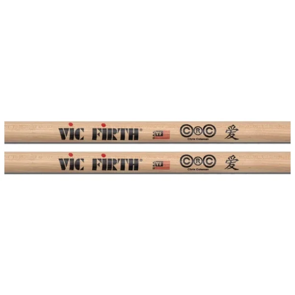 Vic Firth Baget(Çift) Chrıs Coleman, Sıgnature, Hıckory, 0.6 - Görsel 4