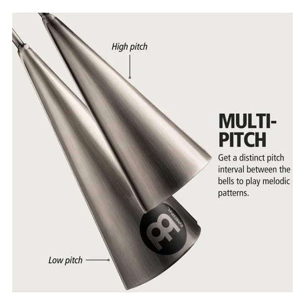 Meinl Stbag2 Çelik Agogo (Large) - Görsel 4