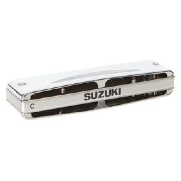 Suzuki Pro Master Diatonic Harmonica İn C, Chrome, Norme - Görsel 2