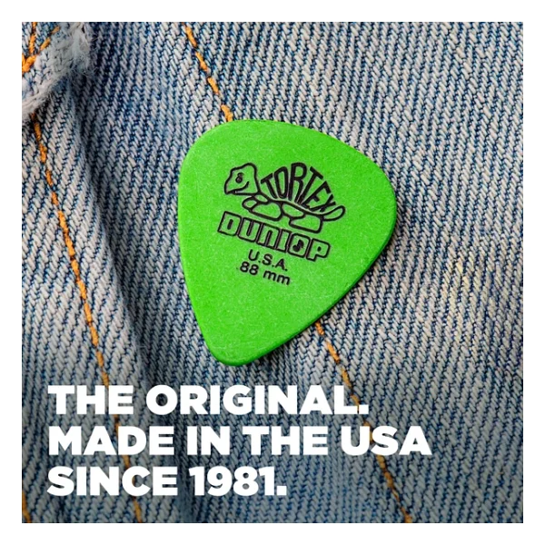 Jim Dunlop Standart, 0,60 Mm, Turuncu Gitar Pick, 72'li Paket - Görsel 2