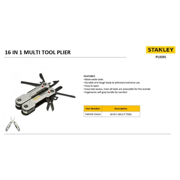 Stanley Fatmax Fmht0-72414 T16 Çok Amaçlı Çakı - Görsel 9