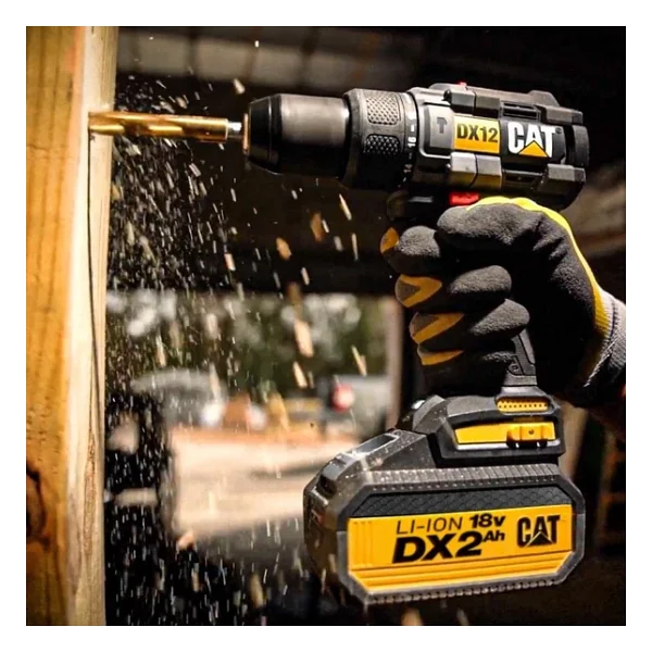 Cat Dx12b Aküsüz Darbeli Matkap - Görsel 5