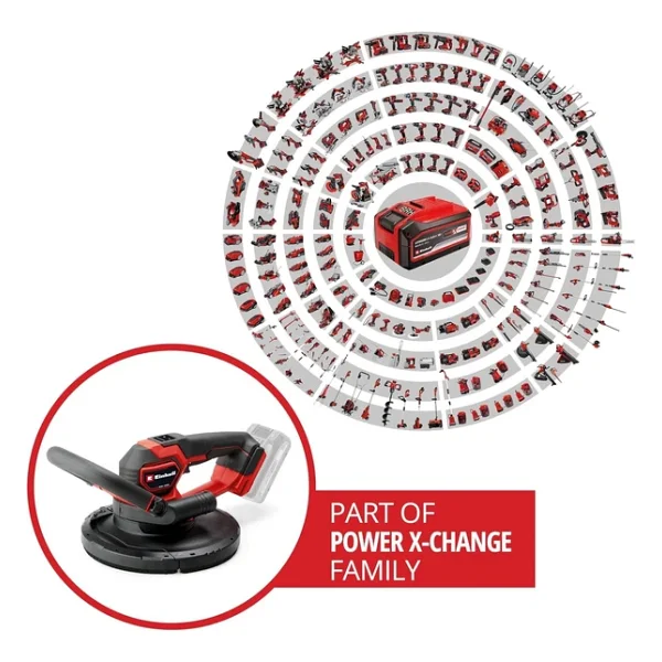 Einhell TP-DWS 18/225 Li BL Aküsüz Alçıpan Zımpara Makinesi - Görsel 2