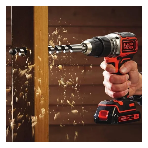 Black+Decker Bcd383d2xk 18 V Çift Akülü 2 Ah Darbeli Matkap - Görsel 8