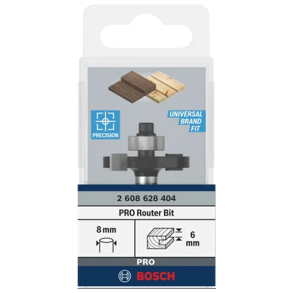 Bosch 2 608 628 Aksesuarı 404 Scheibennutfraeser 8 Mm, D1 32 Mm, U 6 Mm, G 51 Mm - Görsel 2