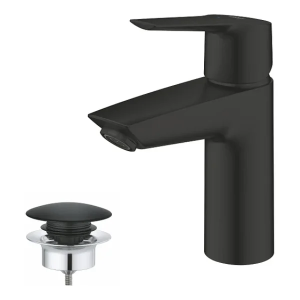 Grohe Start S 235512432 Mat Siyah Tek Kollu Lavabo Bataryası - Görsel 4