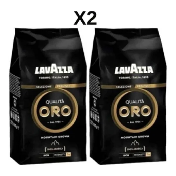 Lavazza Oro Black Espresso Çekirdek Kahve 1 Kg X 2 (2kg) - Görsel 3