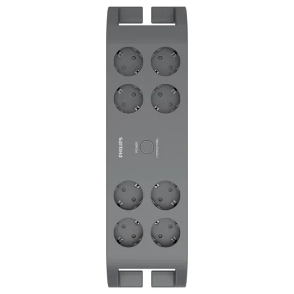 Philips Phılıps Spn3180a/62 8 Soket Akım Korumalı Priz 900 Joules 2mt Kablo (Grı)(1923) - Görsel 7