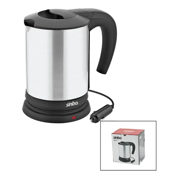 12v Araç Içi Paslanmaz Çelik Su Isıtıcı (0.8l, 120w) - Görsel 2