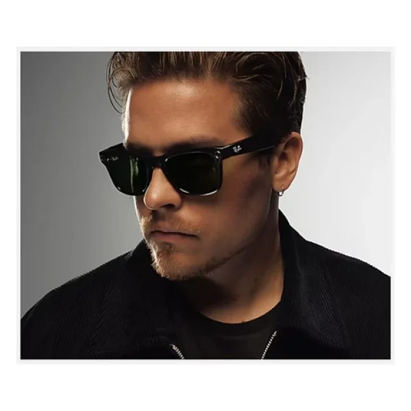 Ray-Ban Meta Wayfarer Gen 2 Rw4012 50 Beden 601/7150 Parlak Siyah - G15 Yeşil - Görsel 3