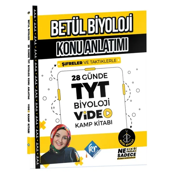 Kr Akademi Yayınları Tyt Biyoloji Konu Anlatımı 28 Günde Video Kamp Kitabı - Görsel 6
