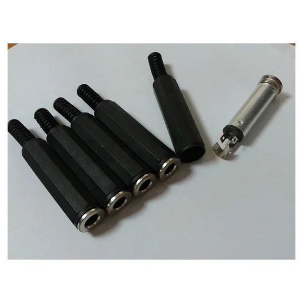 Platoon 6.3mm Dişi Lehimlik Konnektör Çivi Jack 6.3 Mm Dişi Jack - Görsel 2