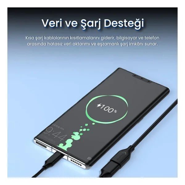 Veggieg U107 5 M USB 2.0 Uzatma Kablosu - Görsel 6