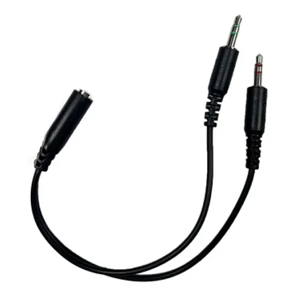 Gamepower 3.5mm Çift Jack Converter Ses Mikrofon Ayırıcı Kablo - Görsel 3