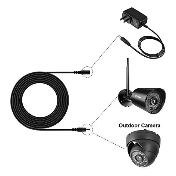 Alfais 4386 Dc Adaptör Uzatma Kablosu 10 Metre 5.5mm X 2.1mm Dişi Erkek - Görsel 6