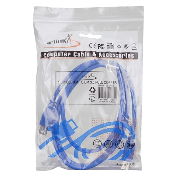 Sl-3040 1.5 M USB 3.0 Yazıcı Kablosu - Görsel 7