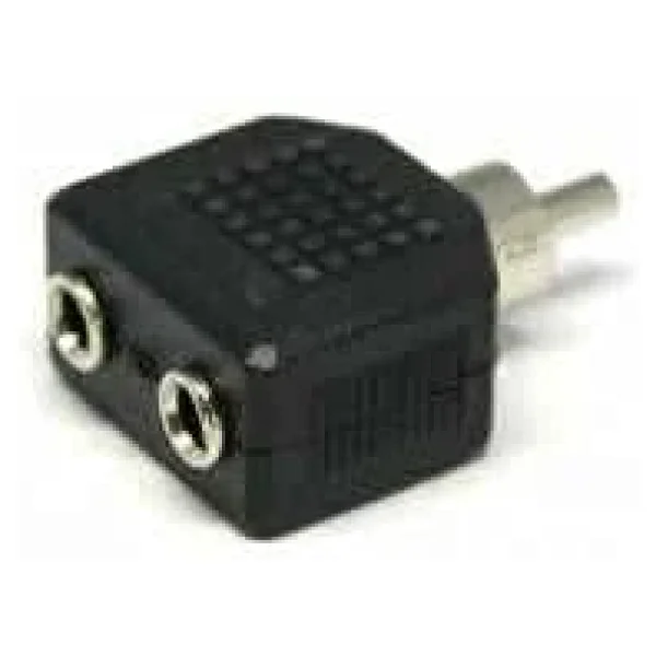 Platoon Rca Erkek 2 Dişi 3.5mm Stereo Çoklayıcı Aparat - Görsel 2