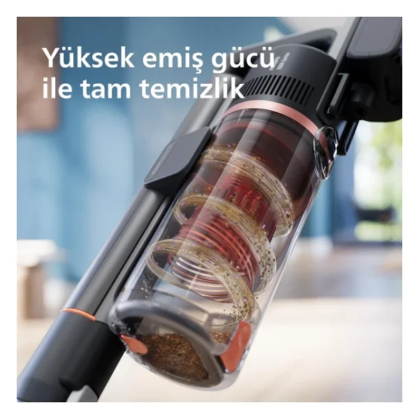 Philips Aqua 7000 Serisi Xc7157/10 Islak Kuru Şarjlı Dikey Süpürge - Görsel 4